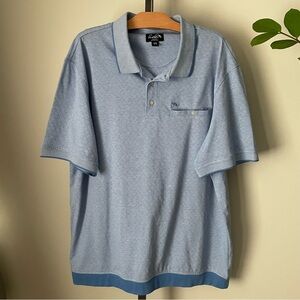 Vintage Arnold Palmer Golf Polo Shirt Blue Mens Size XL